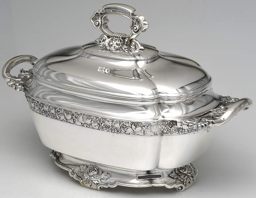 4627 (Sterling, Hollowware) Tureen & Lid by Tiffany & CO SILVER-1