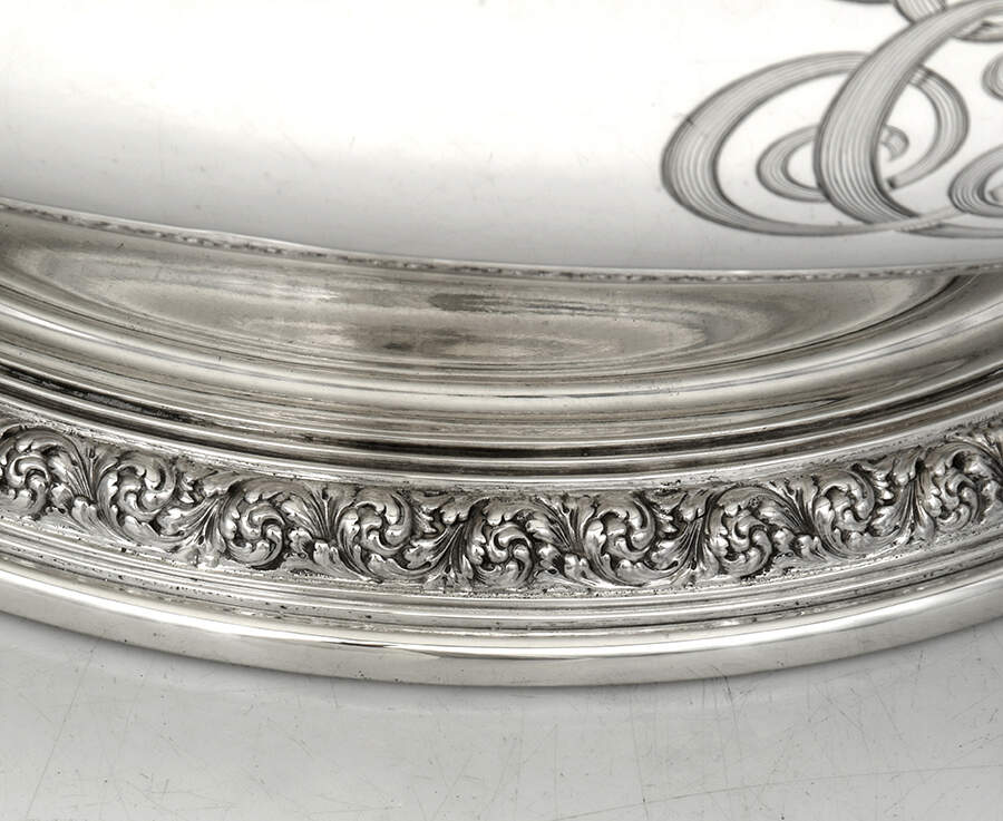 7674 (Sterling, Hollowware) Punch Bowl by Tiffany & CO SILVER-6