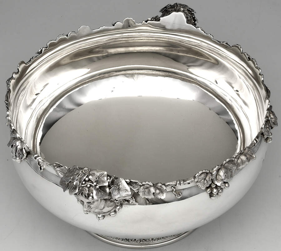7674 (Sterling, Hollowware) Punch Bowl by Tiffany & CO SILVER-4