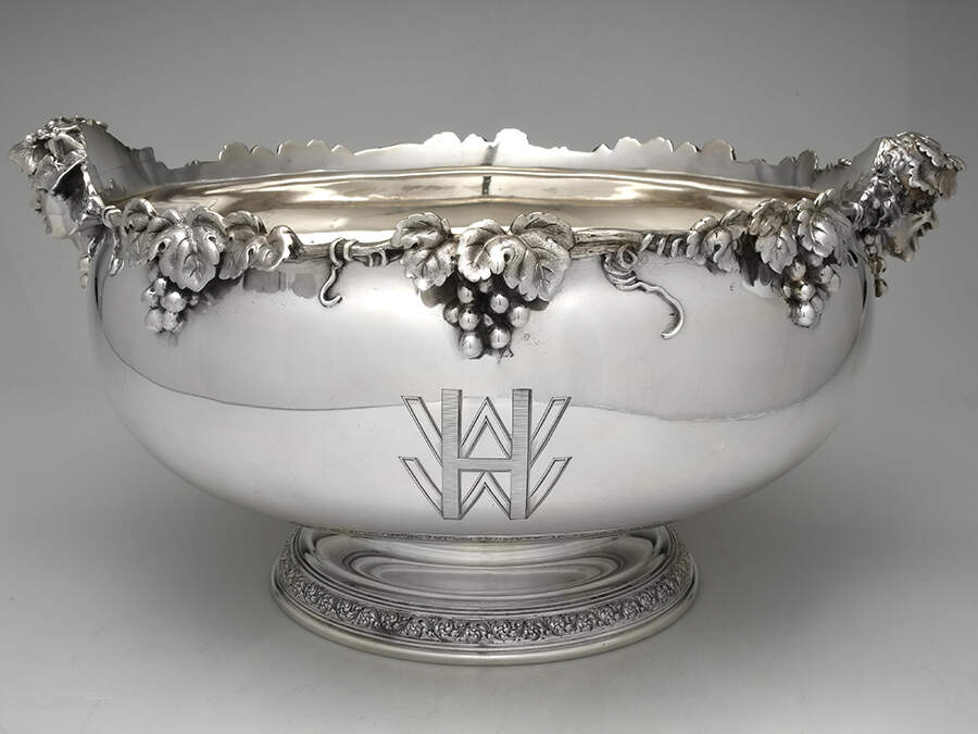 7674 (Sterling, Hollowware) Punch Bowl by Tiffany & CO SILVER-3