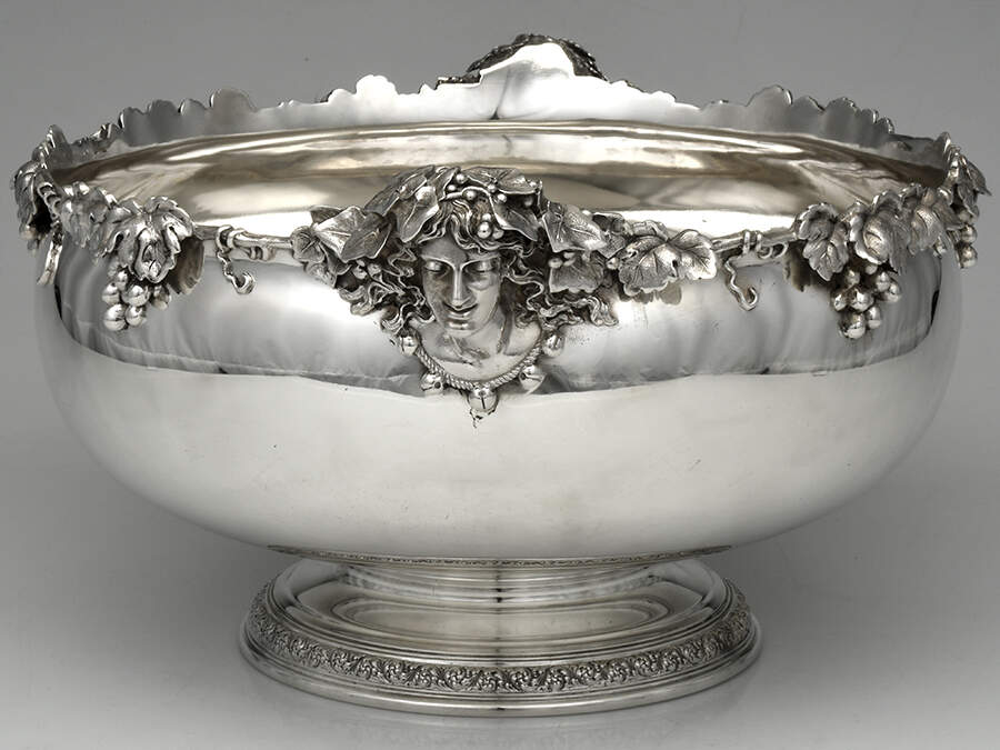 7674 (Sterling, Hollowware) Punch Bowl by Tiffany & CO SILVER-2