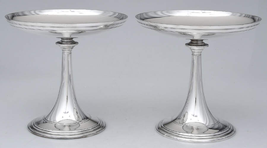 19449 (Stering, Hollowware) Tazza - Set of 2 by Tiffany & CO SILVER-1