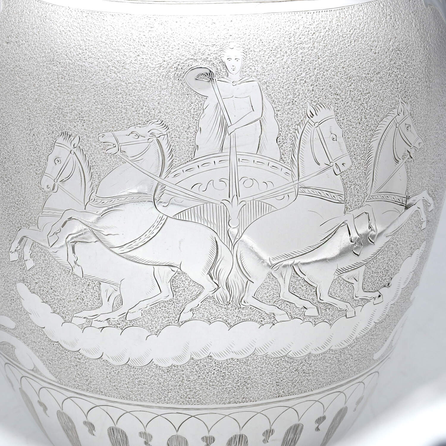 TBY4 (Silverplate, Hollowware) Ewer & Lid by Thomas Bradbury&Sons-3
