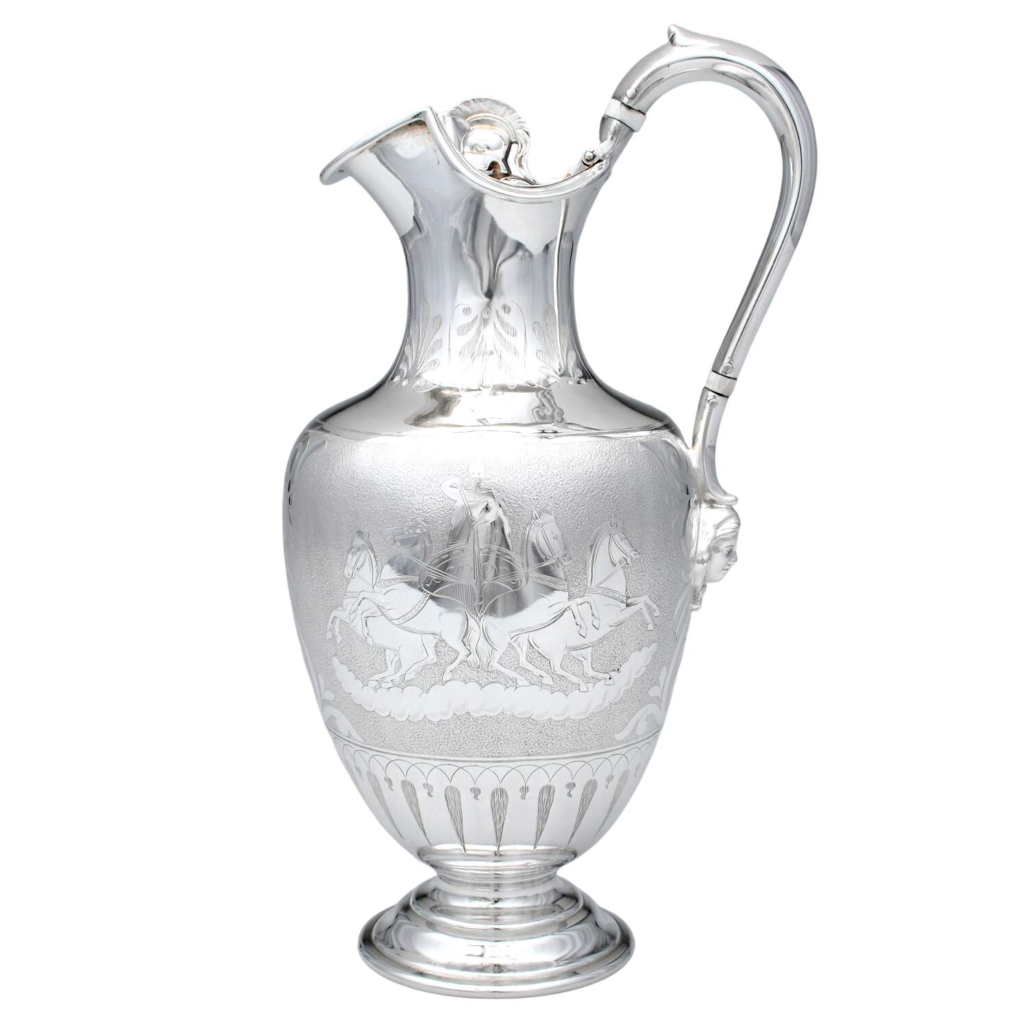 TBY4 (Silverplate, Hollowware) Ewer & Lid by Thomas Bradbury&Sons-1