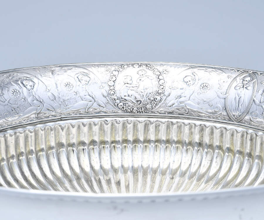 7125 (Sterling, Hollowware) 9" Round Pedestal Centerpiece by Tiffany & CO SILVER-3