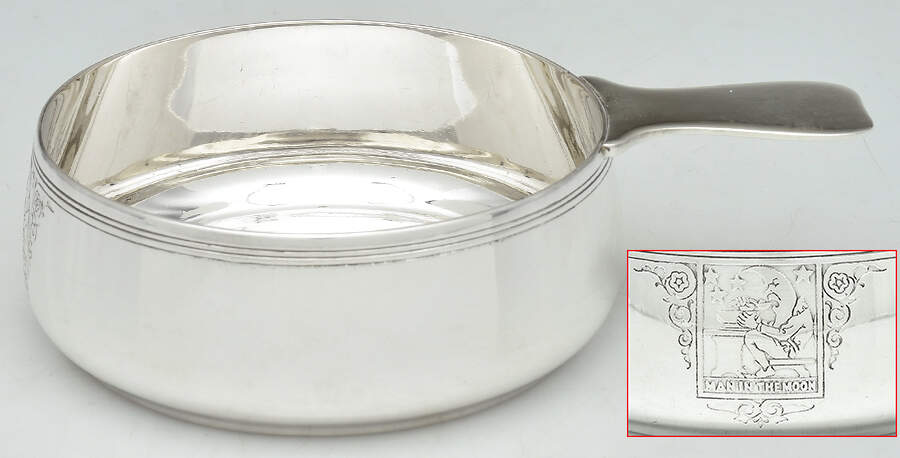 Children & Baby Ware (Sterling, Hollowware) 4" Porringer by Tiffany & CO SILVER-1