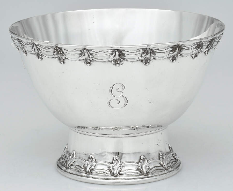 4780 (Sterling, Hollowware) 7" Round Pedestal Bowl by Tiffany & CO SILVER-1