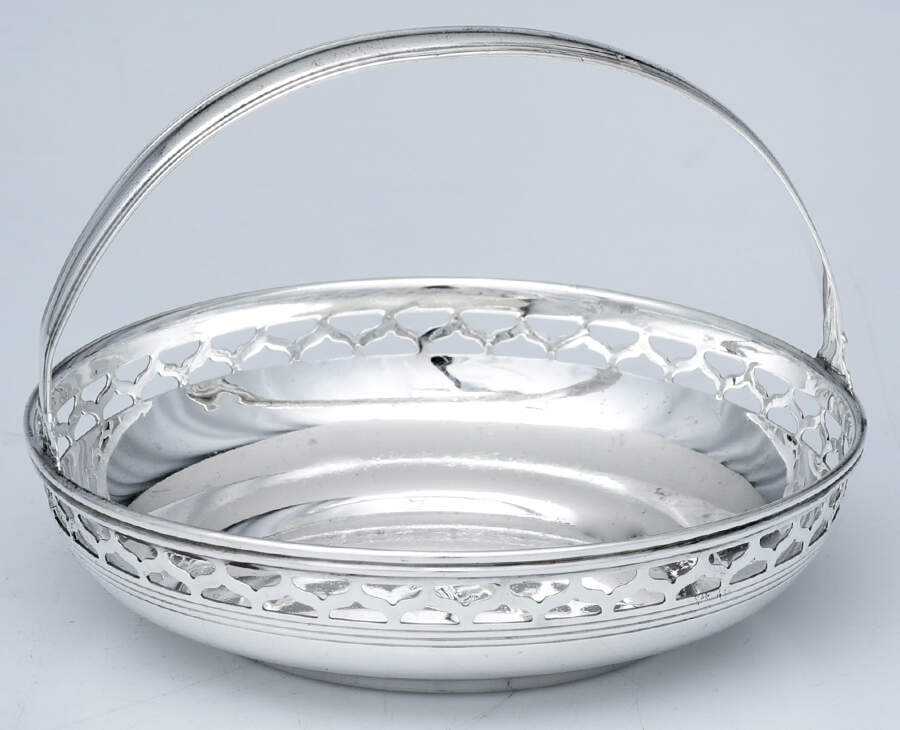 18210 (Sterling, Hollowware) 4" Candy/Nut Basket by Tiffany & CO SILVER-1