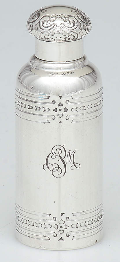 17689 (Sterling, Hollowware) Perfume Vial with Screw Lid by Tiffany & CO SILVER-1