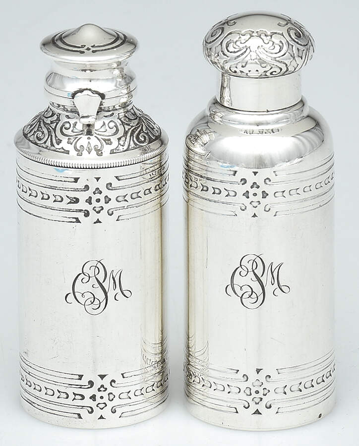 17689 (Sterling, Hollowware) Perfume Vial - Set of 2 by Tiffany & CO SILVER-1
