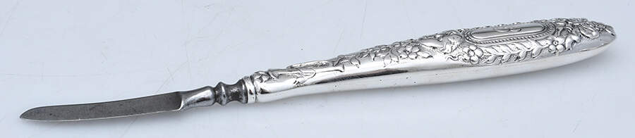 TIS113 (Sterling, Hollowware) Hollow Cuticle Knife by Tiffany & CO SILVER-1
