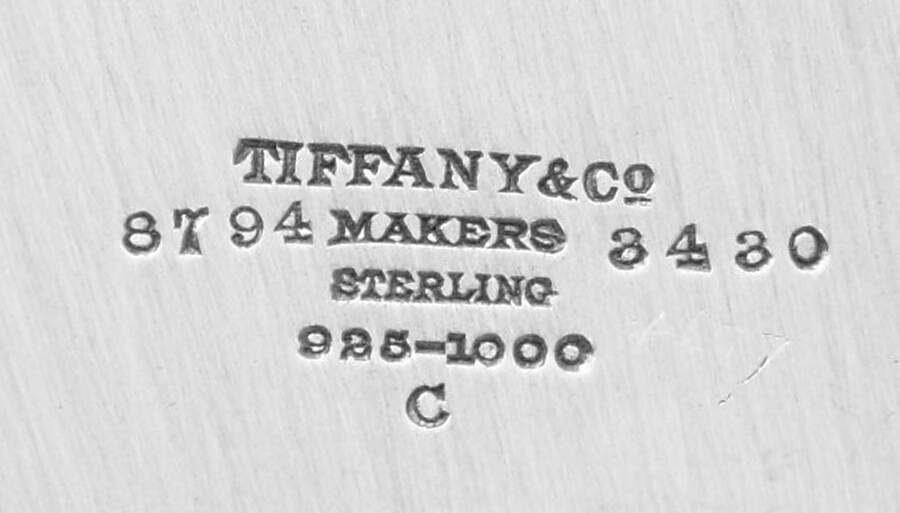 TIS113 (Sterling, Hollowware) 12 Piece Complimentary Vanity Set by Tiffany & CO SILVER-7