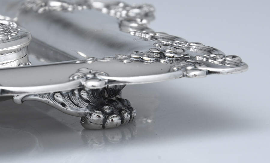 TIS113 (Sterling, Hollowware) 12 Piece Complimentary Vanity Set by Tiffany & CO SILVER-5