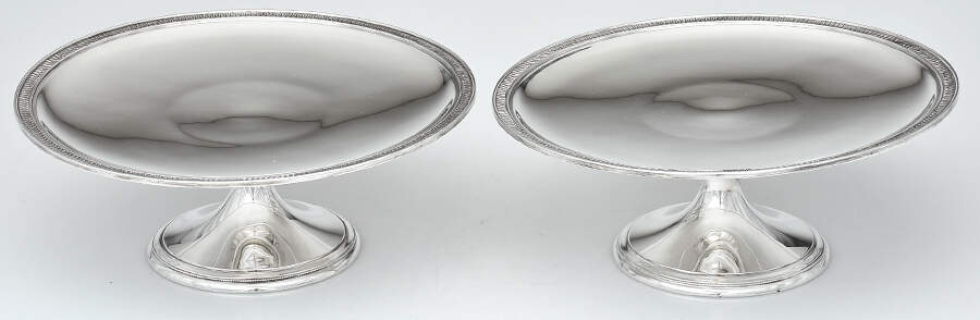 19000 (Sterling, Hollowware) Tazza - Set of 2 by Tiffany & CO SILVER-1