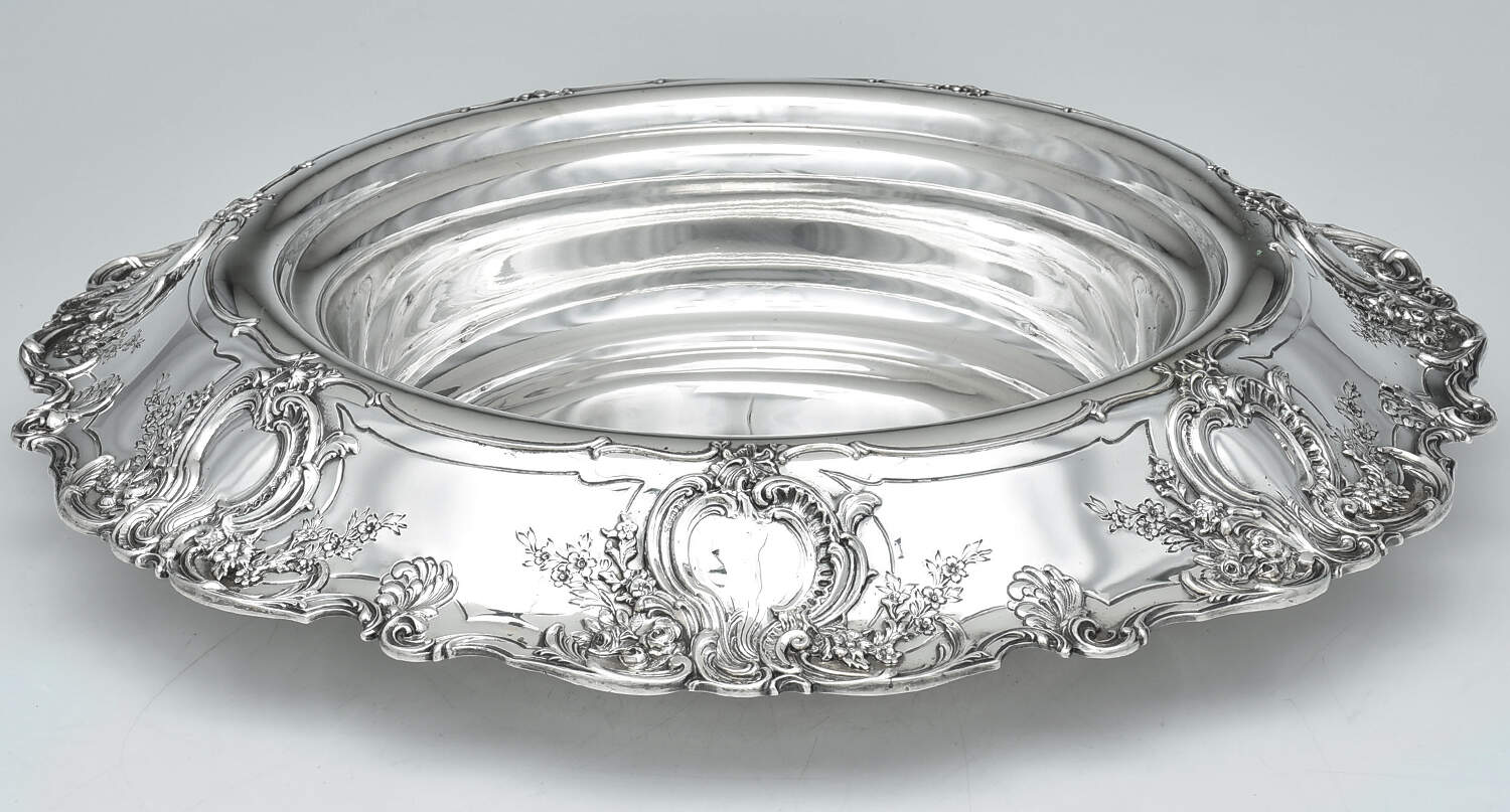 18749 (Sterling, Hollowware) Rolled Edge Centerpiece by Tiffany & CO SILVER-1