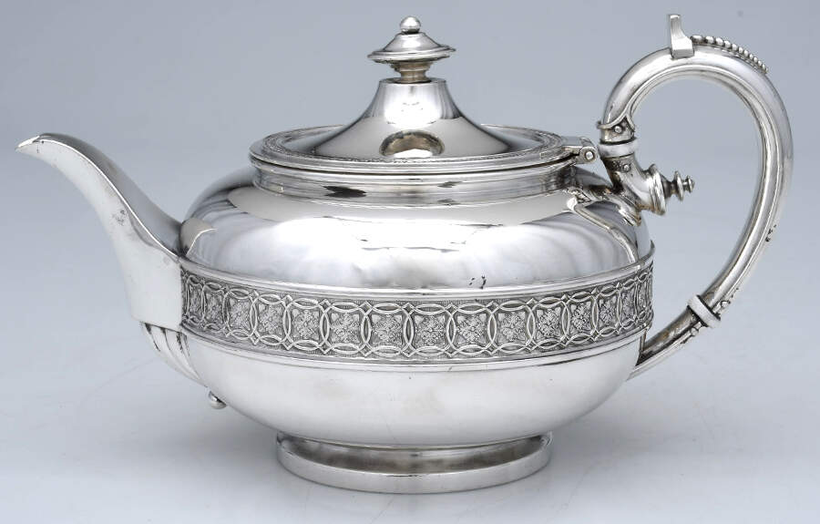 1155 (Sterling, Hollowware) Teapot by Tiffany & CO SILVER-1