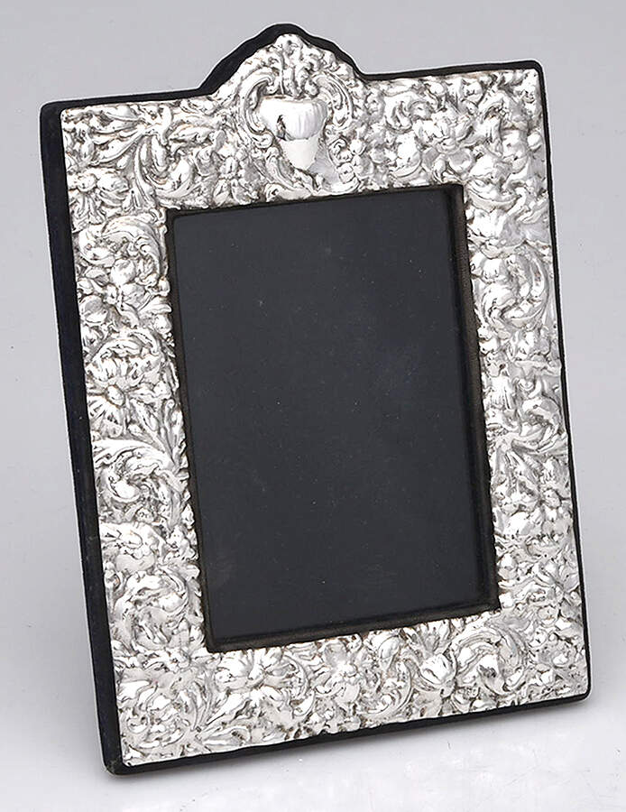 Sterling Hollowware Picture Frame Holds 5 1/2" X 4" by Unknown Manufacturer-1