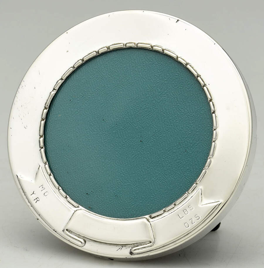 Sterling Hollowware 3" Round Picture Frame by Unknown Manufacturer-1