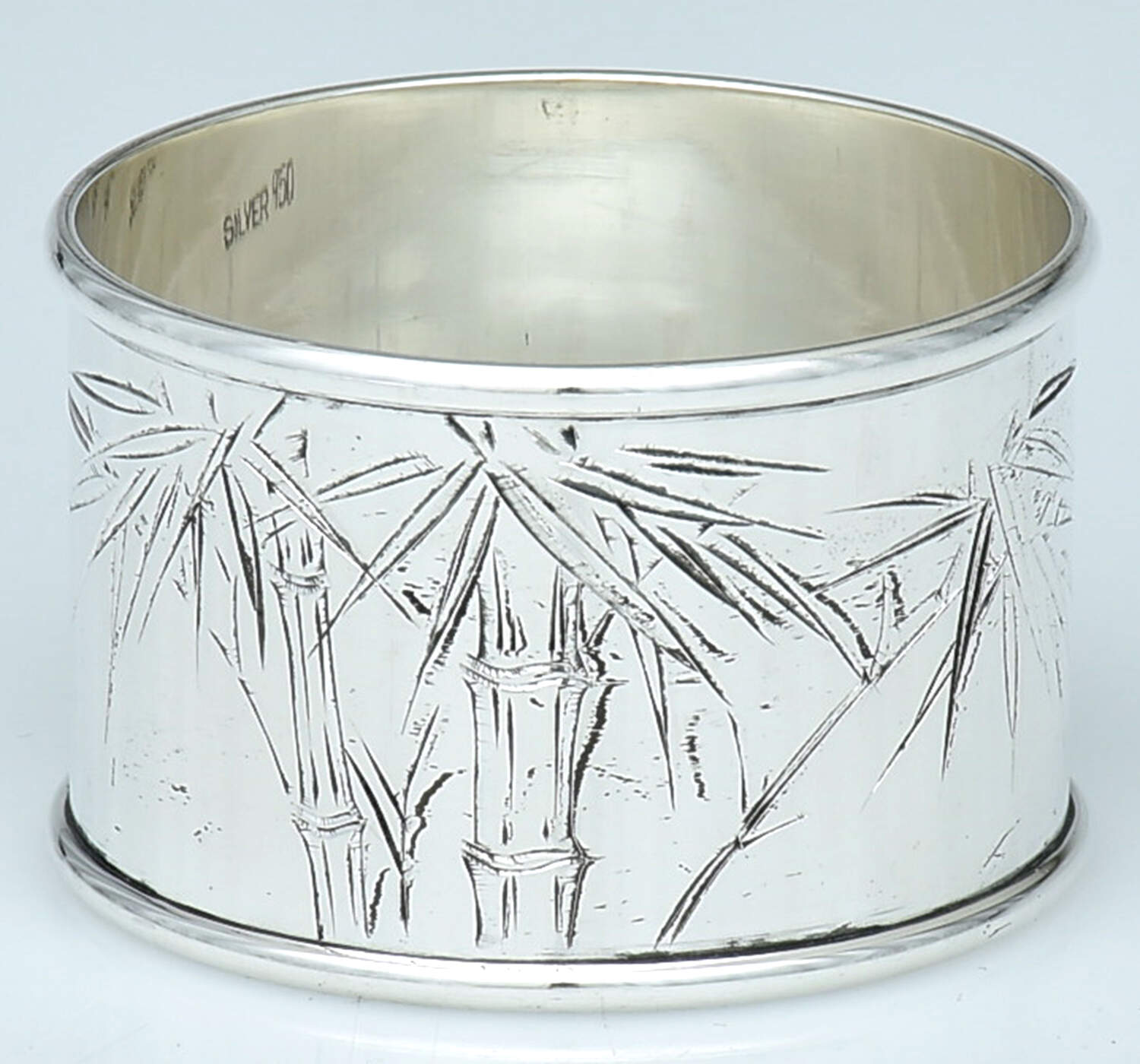 Sterling Hollowware Round Napkin Ring by Unknown Manufacturer-1