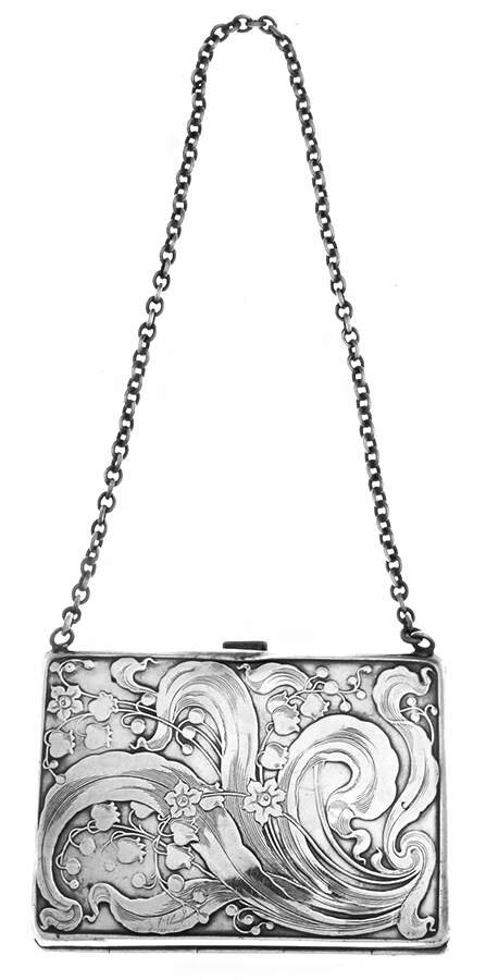 Sterling Hollowware Purse by Unknown Manufacturer-1