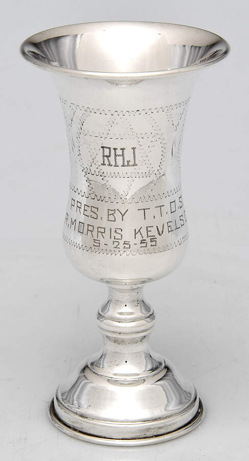 Sterling Hollowware Kiddush Cup (Goblet) by Unknown Manufacturer-1