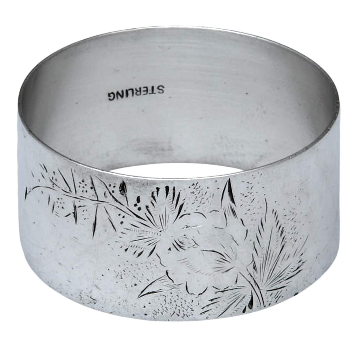 Sterling Hollowware Napkin Ring by Unknown Manufacturer-1