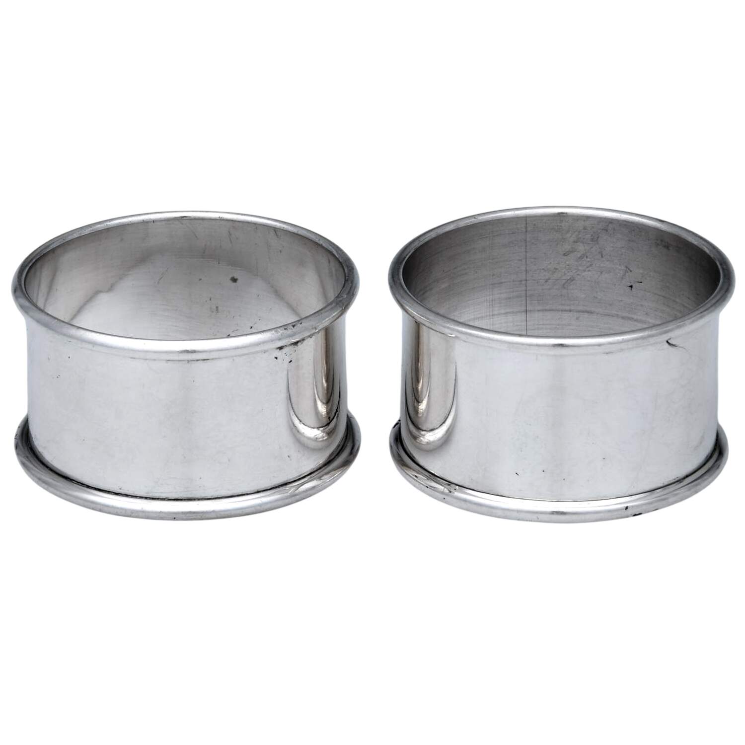 Sterling Hollowware Napkin Ring - Set of 2 by Unknown Manufacturer-1