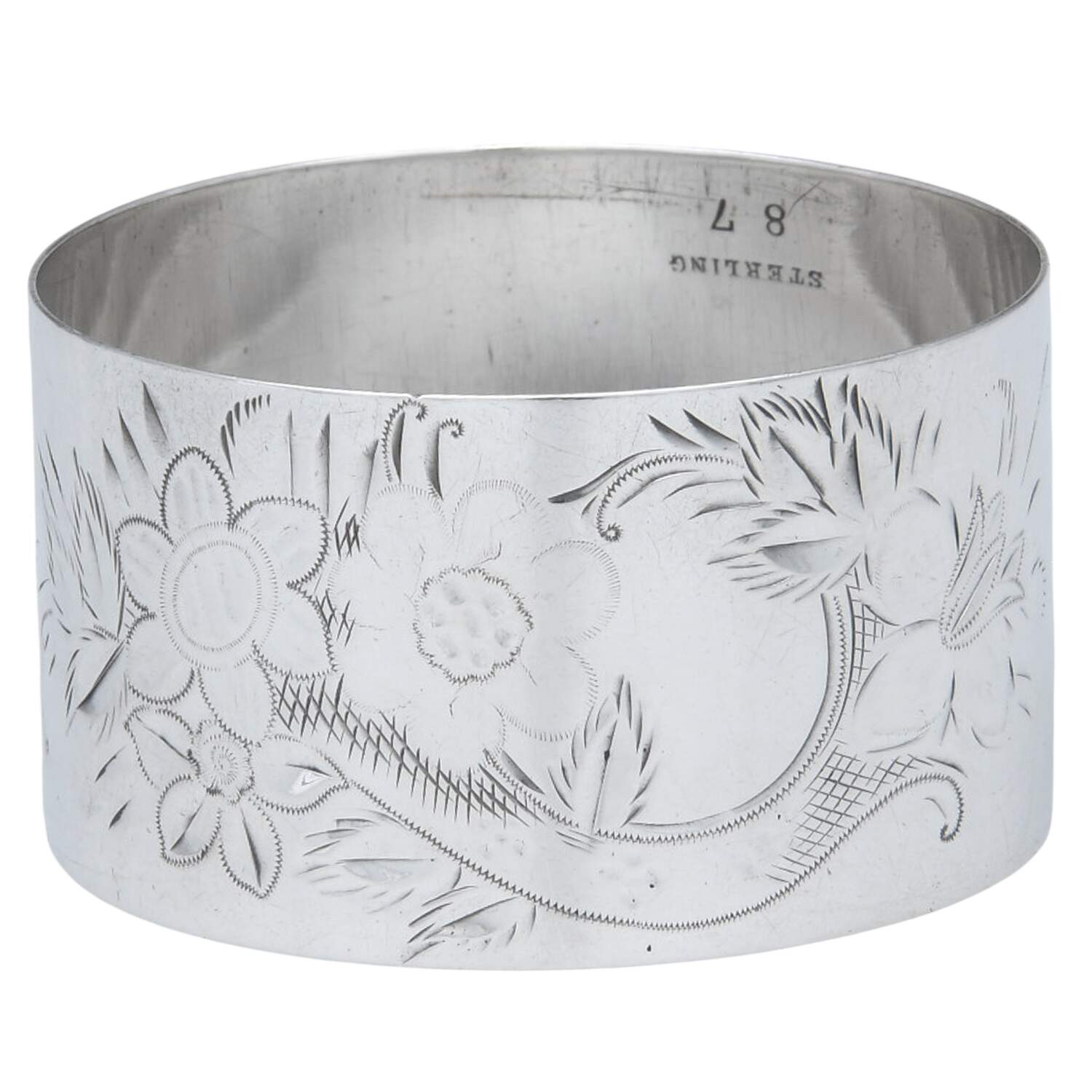 Sterling Hollowware Napkin Ring by Unknown Manufacturer-1