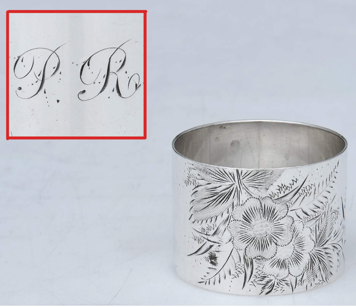 Sterling Hollowware Napkin Ring by Unknown Manufacturer-1