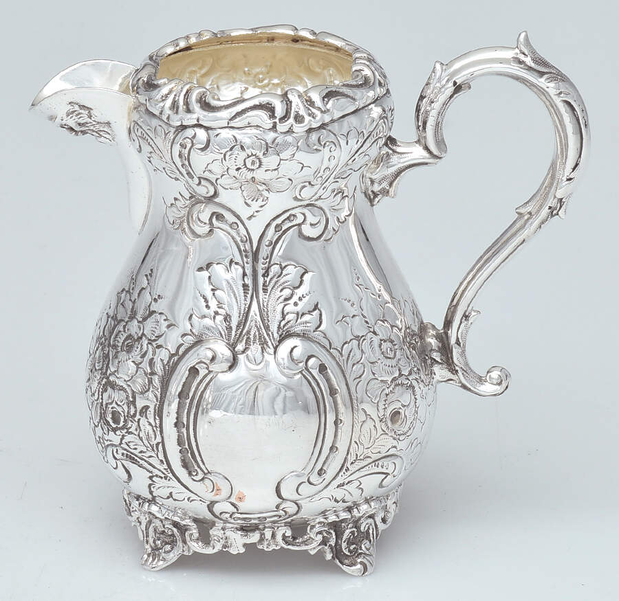 Silverplate Hollowware Creamer by Unknown Manufacturer-1