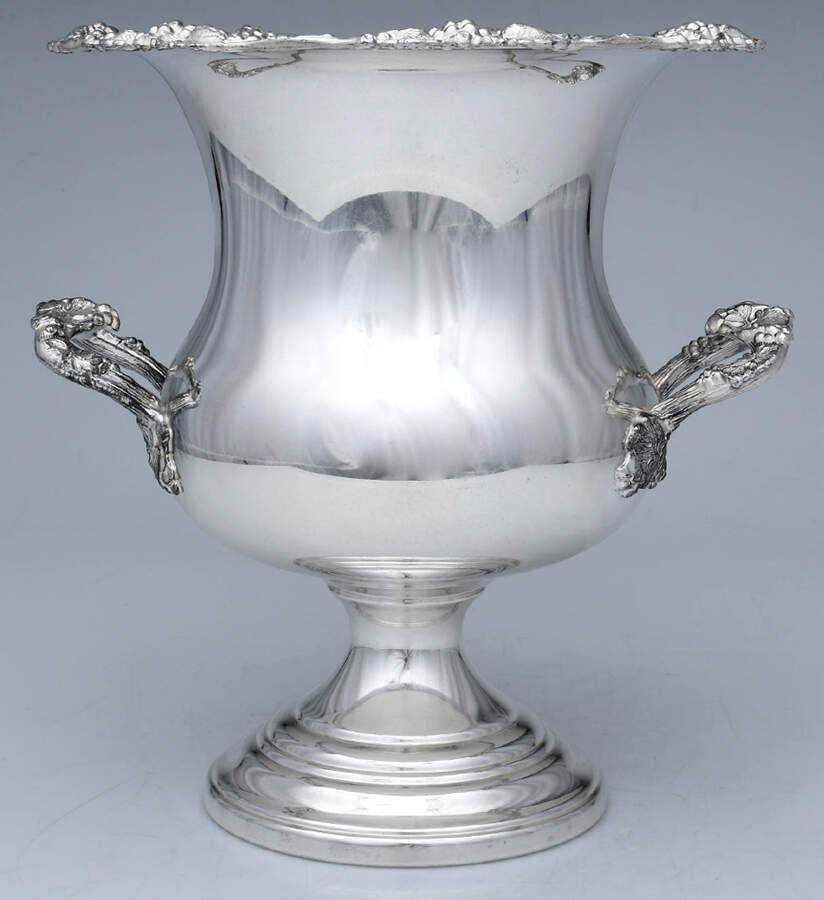 Silverplate Hollowware Champagne/Wine Cooler by Unknown Manufacturer-1