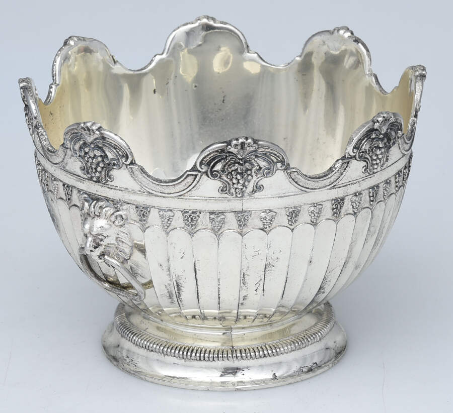Silverplate Hollowware Pedestal Open Candy Dish by Unknown Manufacturer-1