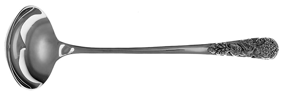 Silverplate Hollowware Punch Ladle Solid Piece by Unknown Manufacturer-1