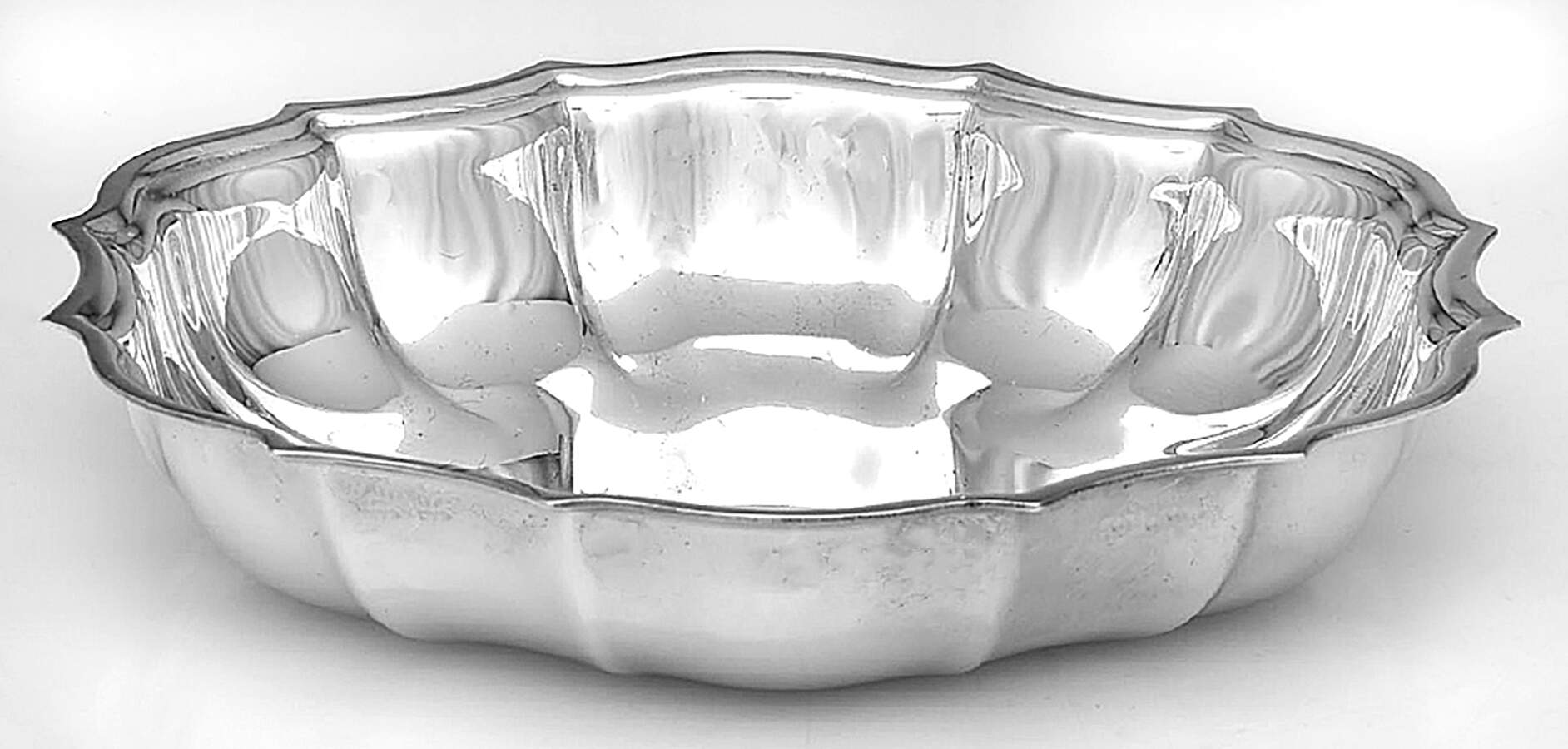 Silverplate Hollowware 5" Bon Bon Bowl by Unknown Manufacturer-1