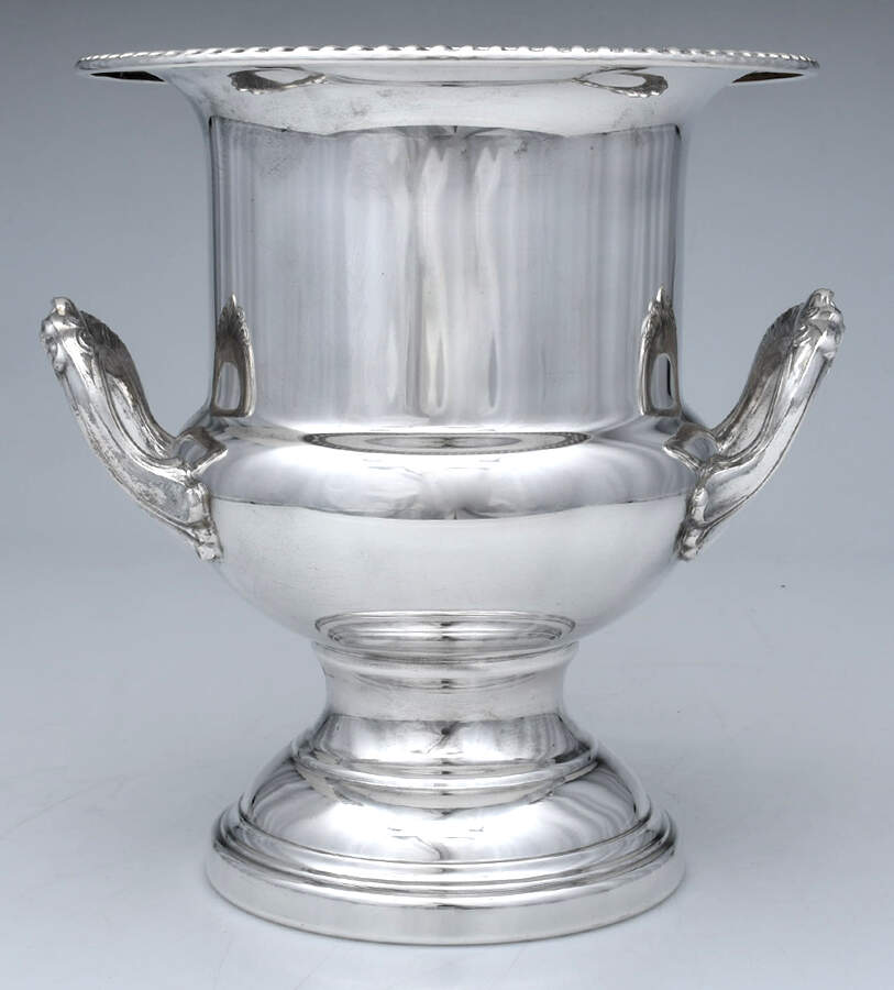 Silverplate Hollowware Champagne/Wine Cooler by Unknown Manufacturer-1