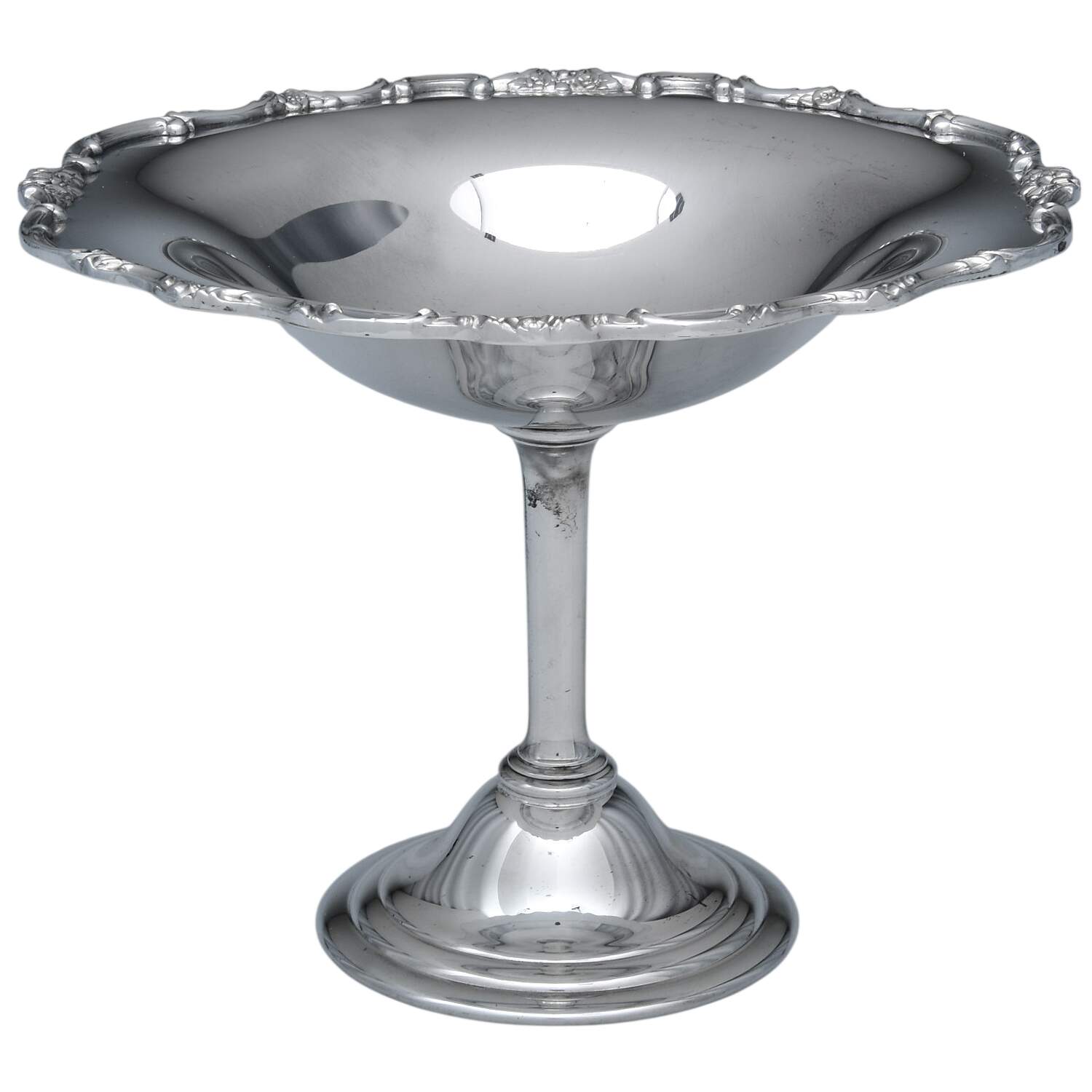 Silverplate Hollowware Silverplate Compote by Unknown Manufacturer-1