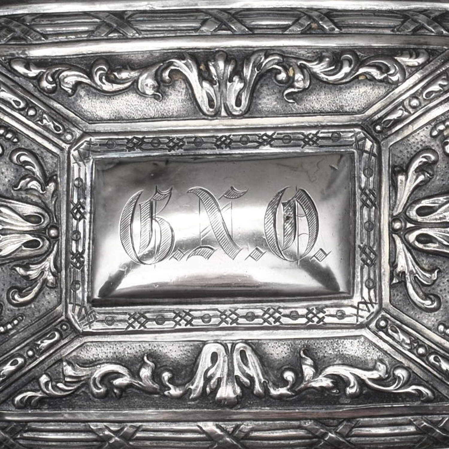 Silverplate Hollowware Jewelry Box with Hinged Lid by Unknown Manufacturer-5