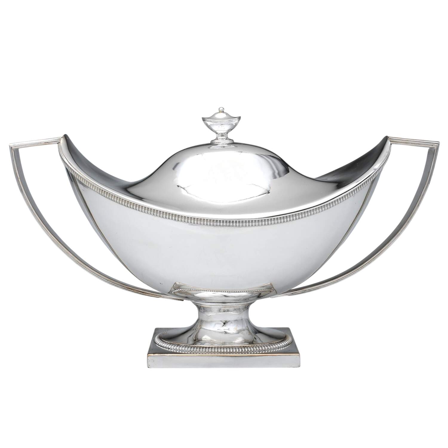 Silverplate Hollowware Tureen & Lid by Unknown Manufacturer-1