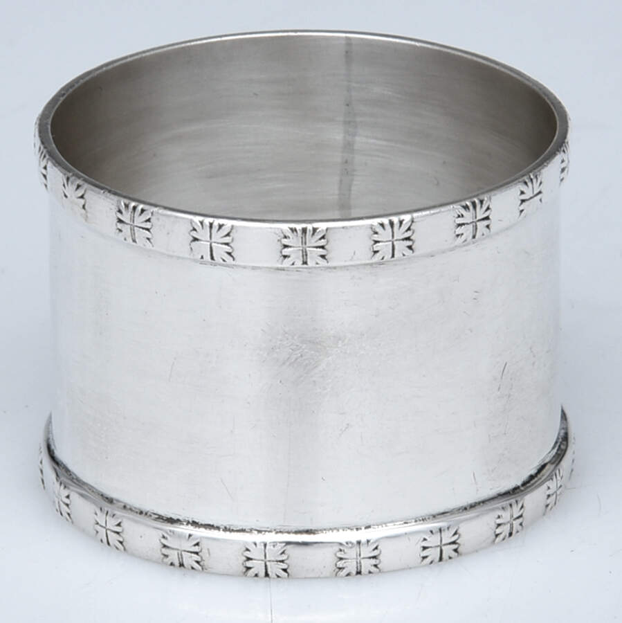 England Sterling Hollowware Napkin Ring by Unknown Manufacturer-1