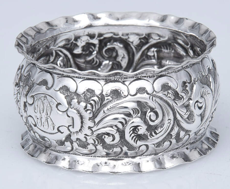 England Sterling Hollowware Napkin Ring by Unknown Manufacturer-1
