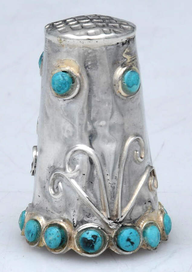 Mexico Sterling Hollowware Weighted Thimble by Unknown Manufacturer-1