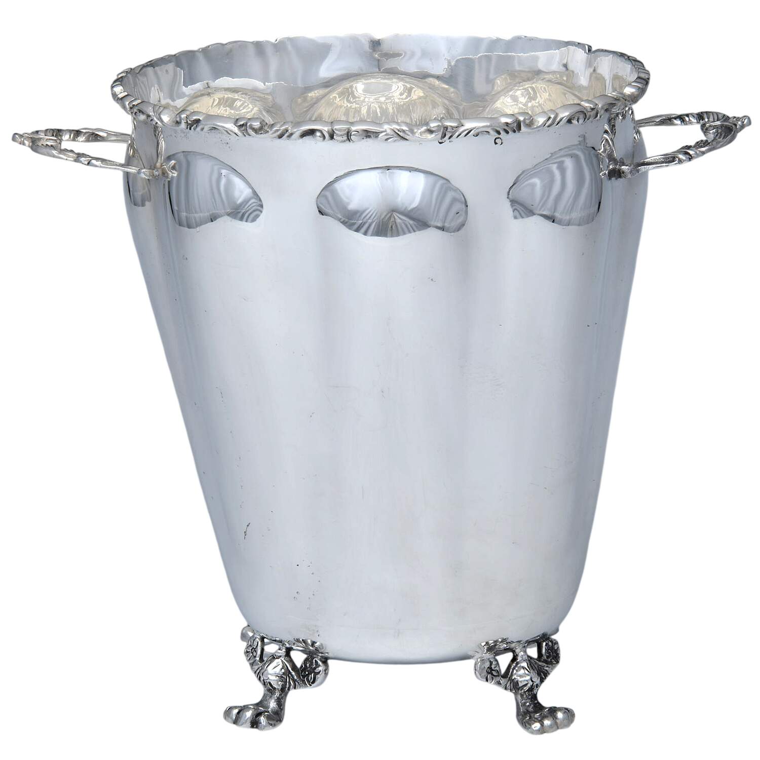 Mexico Sterling Hollowware Ice Bucket No Lid by Unknown Manufacturer-1