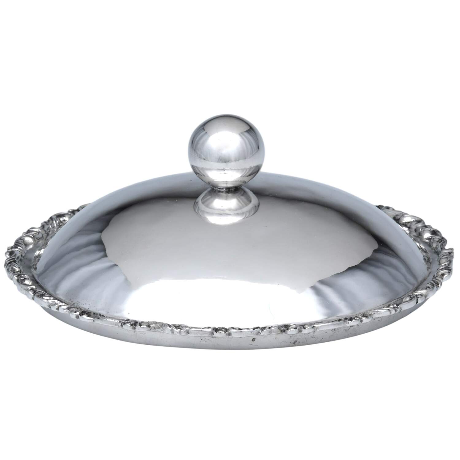 Mexico Sterling Hollowware Lid for Ice Bucket by Unknown Manufacturer-1