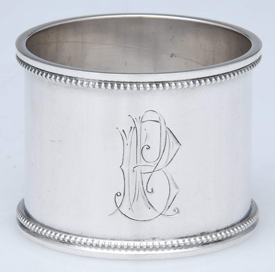 Russia Sterling Hollowware Sterling Napkin Ring by Unknown Manufacturer-1