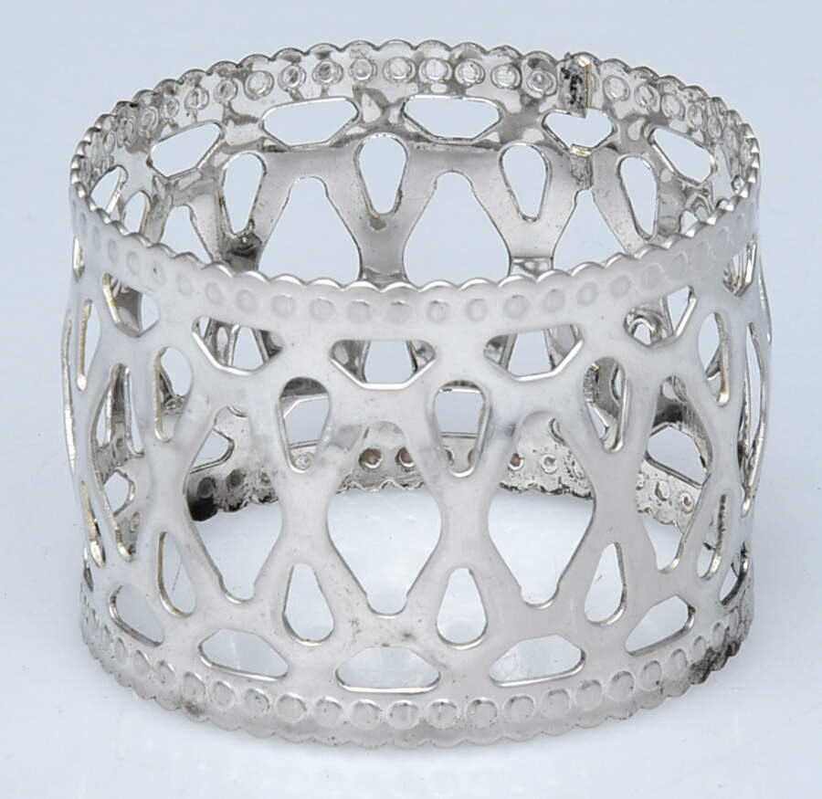 China Silverplate Hollowware Napkin Ring by Unknown Manufacturer-1