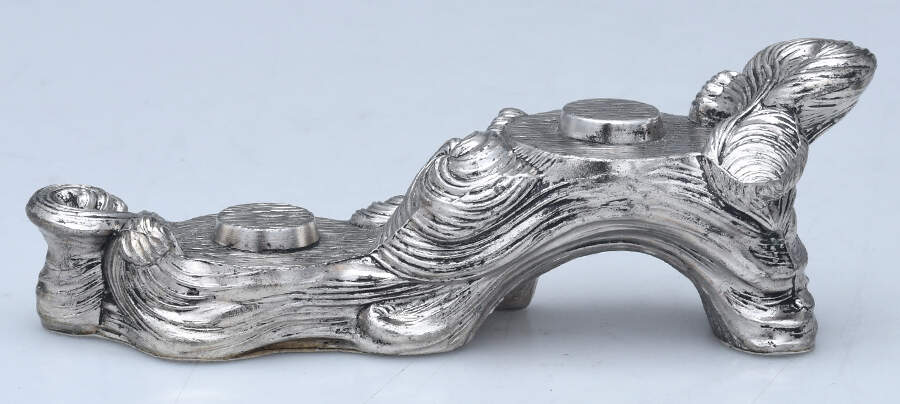 Japan Silverplate Hollowware Stand for Salt and Pepper Set by Unknown Manufacturer-1