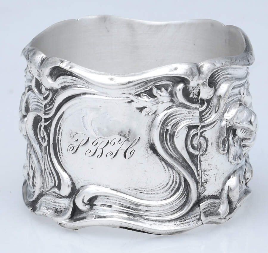 Sterling Napkin Rings Napkin Ring by Unknown Manufacturer-1