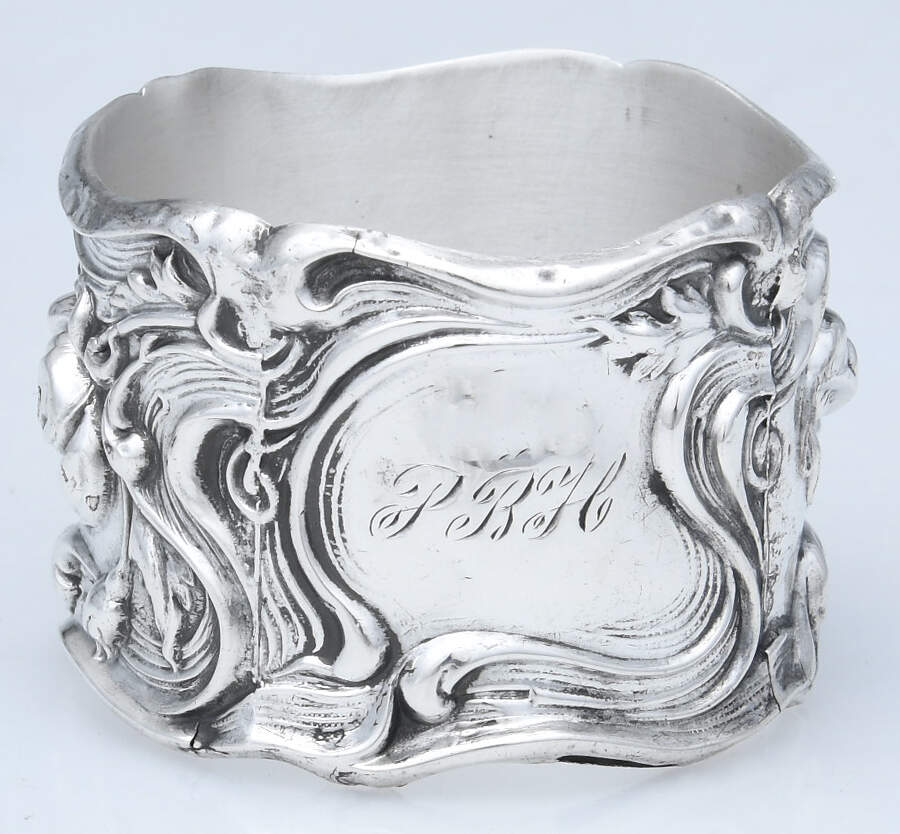 Sterling Napkin Rings Napkin Ring by Unknown Manufacturer-1