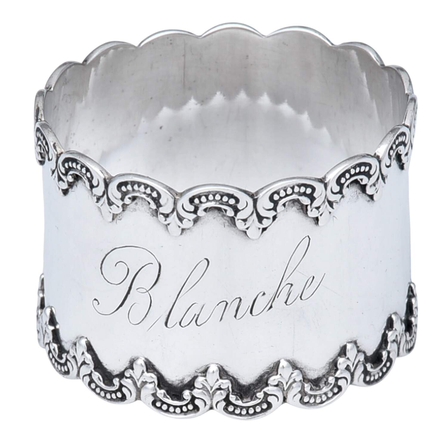 Sterling Napkin Rings Napkin Ring by Unknown Manufacturer-1