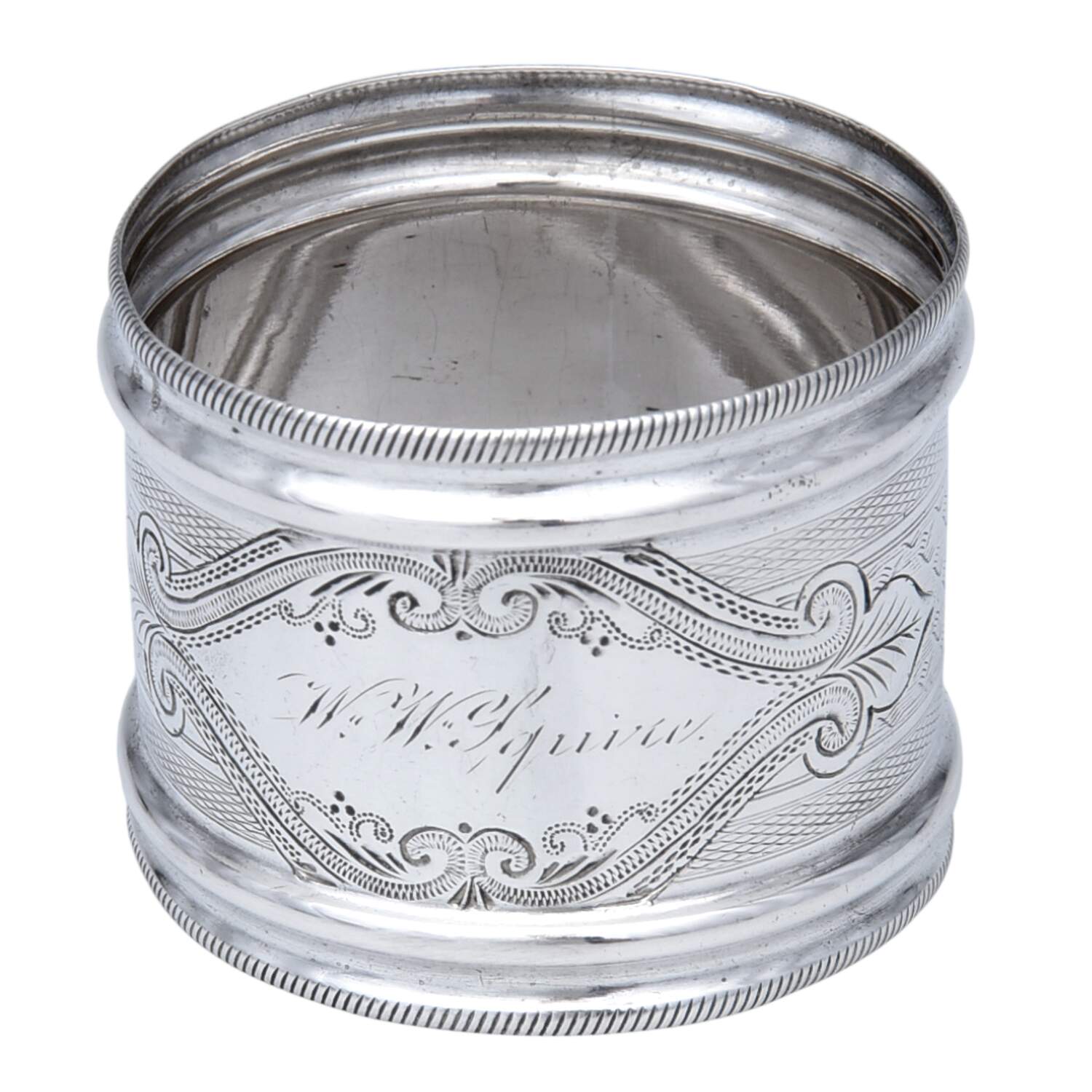 Sterling Napkin Rings Napkin Ring by Unknown Manufacturer-1